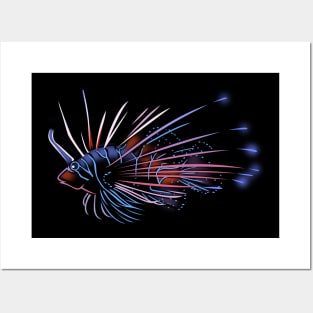 Lion Fish Posters and Art